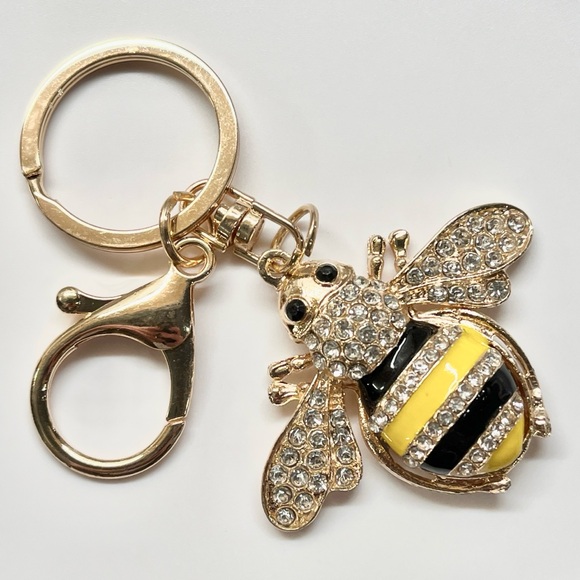Bumble Bee Bag Charm NWT - Picture 1 of 6